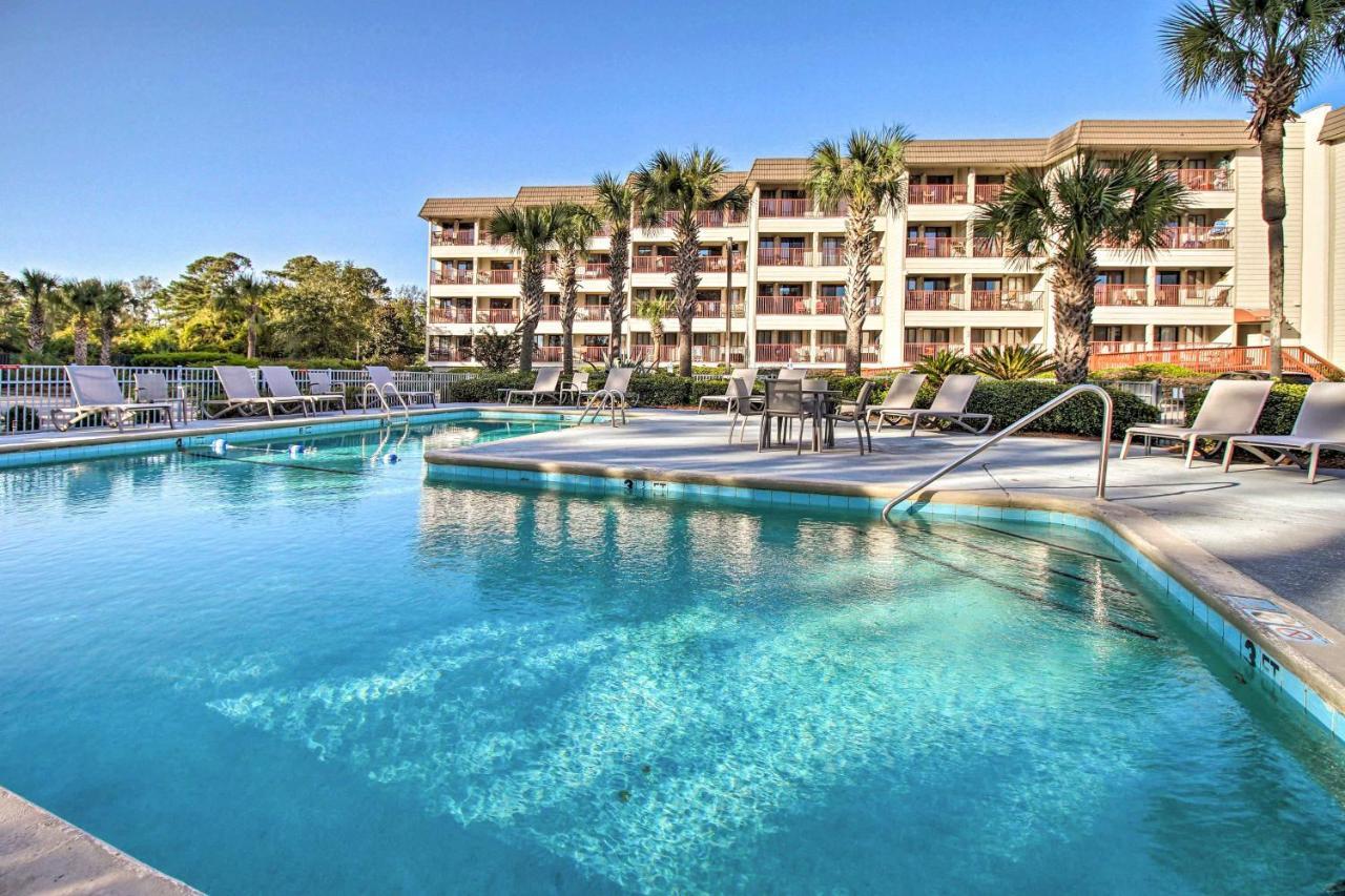 Hilton Head Beach Condo With Resort-Style Pool! Хилтон-Хед-Айленд Экстерьер фото